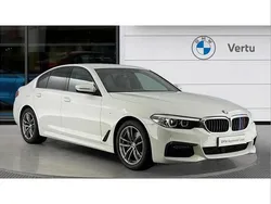 White Used 2018 BMW 520 M Sport Sedan | £16,449 (Fair price)