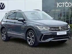 Grey Used 2021 VW Tiguan R-line SUV | £28,747 (A bit pricey)