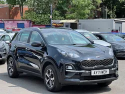 Black Used 2021 Kia Sportage 2 SUV | £11,995 (Good price)