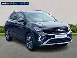 Black Used 2024 VW T-Cross Style SUV | £22,979 (Fair price)