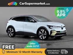 White/grey Used 2024 Renault Megane E-Tech Iconic Hatchback | £20,197 (Fair price)