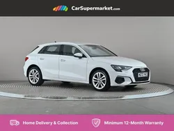 White Used 2023 Audi A3 Sport Hatchback | £18,697 (Good price)