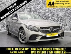 Silver Used 2019 Mercedes C300 AMG Line Premium Sedan | £18,595 (Fair price)