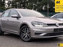 Silver Used 2017 VW Golf VII SE Hatchback | £10,488 (Fair price)