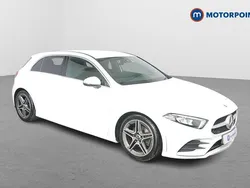 White Used 2019 Mercedes A180 AMG line Hatchback | £15,649 (Fair price)