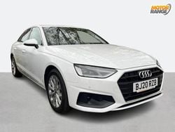 White Used 2020 Audi A4 Advanced Sedan | £15,895 (Super price)
