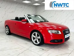 Red Used 2008 Audi A4 Cabriolet Cabriolet | £2,895 (Fair price)
