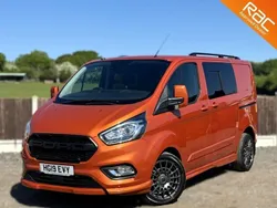 Orange Used 2019 Ford Transit Custom Limited Van | £24,490