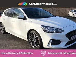 White Used 2020 Ford Focus ST-Line X Hatchback | £12,197 (Fair price)