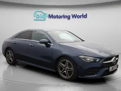 Blue Used 2022 Mercedes CLA180 AMG line Sedan | £20,500 (Good price)