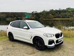 White Used 2019 BMW X3 M Sport SUV | £19,250 (Fair price)