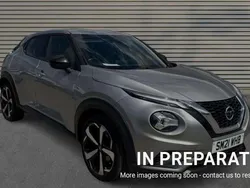Silver Used 2021 Nissan Juke Tekna SUV | £14,434 (Fair price)
