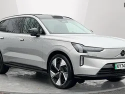 Silver Used 2024 Volvo EX90 Performance SUV | £74,428 (Expensive)