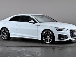 White Used 2022 Audi A5 S-Line Coupe | £23,498 (Good price)