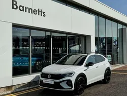 White Used 2022 VW Taigo R-line SUV | £19,999 (Fair price)