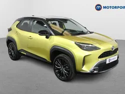 Yellow Used 2022 Toyota Yaris Hybrid Estate | £24,149 (A bit pricey)