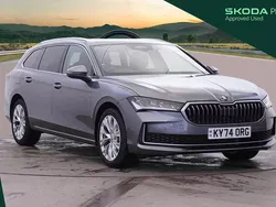 Graphite grey metallic Used 2024 Skoda Superb SE L Estate | £30,661 (Expensive)