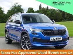 Blue Used 2023 Skoda Kodiaq SportLine SUV | £29,495 (Fair price)