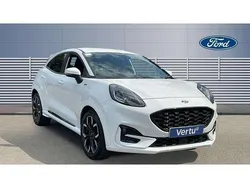 Frozen white (premium paint) Used 2021 Ford Puma ST-Line X Coupe | £14,441 (Good price)