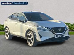 White Used 2022 Nissan Qashqai N-Connecta SUV | £19,739 (Fair price)