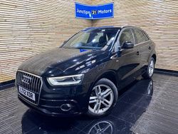 Black Used 2012 Audi Q3 S-Line SUV | £6,490 (A bit pricey)