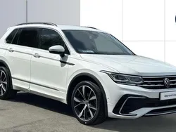 White Used 2023 VW Tiguan R-line SUV | £28,854 (Fair price)