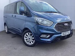 Blue Used 2022 Ford Tourneo Custom Titanium | £21,490 (Super price)