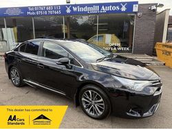 Black Used 2016 Toyota Avensis Business Edition Sedan | £11,950 (Fair price)
