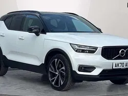 White Used 2021 Volvo XC40 R-Design Pro SUV | £24,834 (Fair price)
