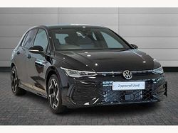 Black New 2025 VW Golf VIII R-line Hatchback | £30,650 (Expensive)