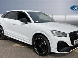 White Used 2021 Audi Q2 Black Edition SUV | £22,350 (Fair price)