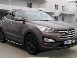 Orange Used 2013 Hyundai Santa Fe Premium SE SUV | £8,799 (Fair price)