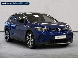 Blue Used 2021 VW ID.4 Pro Performance SUV | £18,101 (Fair price)