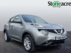 Silver Used 2016 Nissan Juke N-Connecta SUV | £6,694 (Fair price)