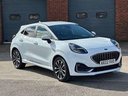 White Used 2022 Ford Puma ST-Line Hatchback | £15,495 (Fair price)