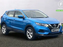 Blue Used 2018 Nissan Qashqai Acenta Premium SUV | £13,199 (Fair price)