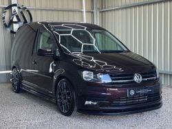 Blackberry purple Used 2016 VW Caddy Highline MPV | £18,495
