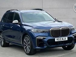 Blue Used 2021 BMW X7 Comfort Edition SUV | £49,990 (Super price)