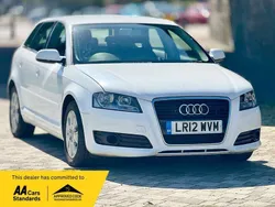White Used 2012 Audi A3 Sportback Hatchback | £3,695