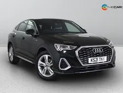 Black Used 2021 Audi Q3 Sportback S-Line SUV | £25,475 (Super price)