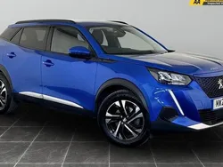 Blue Used 2021 Peugeot e-2008 Allure SUV | £8,395 (Fair price)