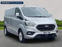 Silver Used 2021 Ford Transit Custom Limited Van | £16,770 (Good price)