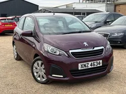 Purple Used 2015 Peugeot 108 Active Hatchback | £3,399 (Fair price)