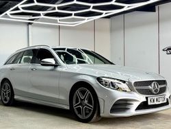 Silver Used 2019 Mercedes C220 AMG Line Premium Estate | £14,984 (Good price)