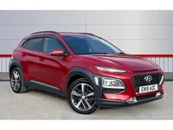 Red Used 2019 Hyundai Kona Premium SUV | £9,782 (Good price)