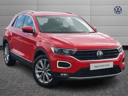 Red Used 2021 VW T-Roc SEL SUV | £20,290 (Fair price)