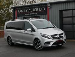 Silver Used 2024 Mercedes V220 AMG line MPV | £45,000