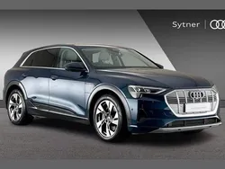 Blue Used 2019 Audi e-tron Advanced SUV | £22,000 (Fair price)