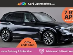 Black Used 2022 BMW X5 M Sport SUV | £40,697 (Super price)