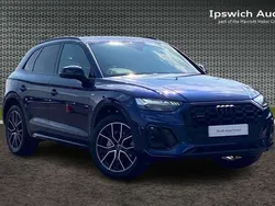 Blue Used 2024 Audi Q5 Black Edition SUV | £41,486 (Fair price)
